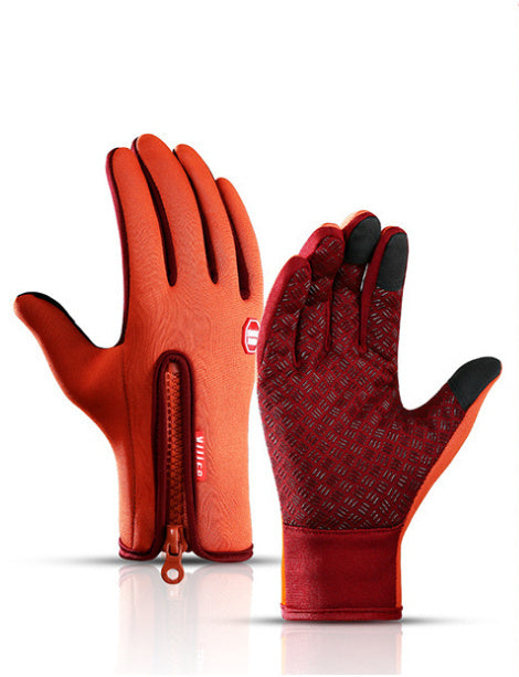 Winter Gloves Touch Screen Riding Motorcycle Sliding Waterproof Gloves
