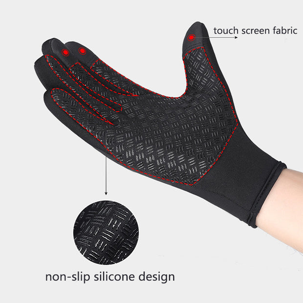 Winter Gloves Touch Screen Riding Motorcycle Sliding Waterproof Gloves