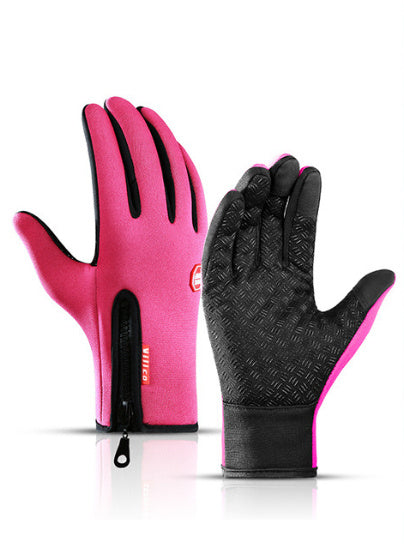 Winter Gloves Touch Screen Riding Motorcycle Sliding Waterproof Gloves