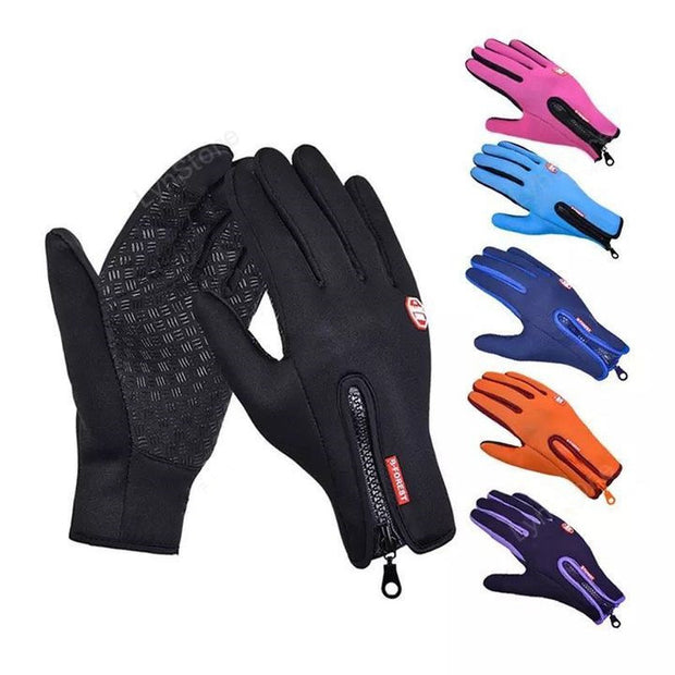Winter Gloves Touch Screen Riding Motorcycle Sliding Waterproof Gloves