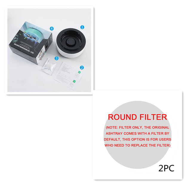 Smoke Removal Air Purification Car Ashtray Anion Purification