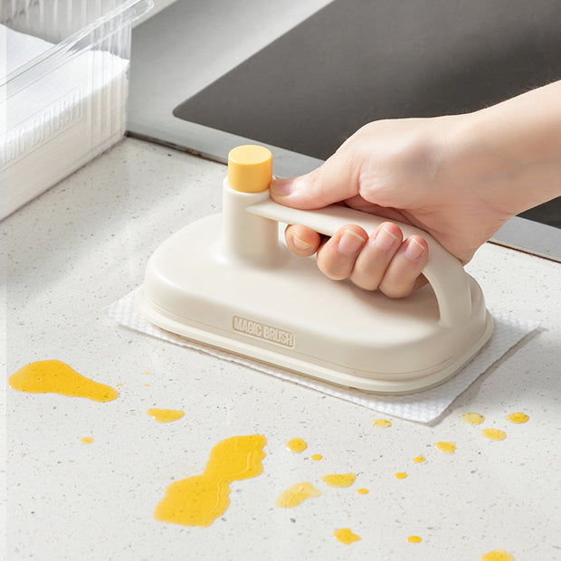 Kitchen Bathroom Toilet Cleaning Magic Brush Glass Wall Cleaning