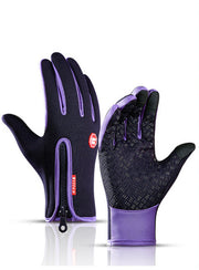 Winter Gloves Touch Screen Riding Motorcycle Sliding Waterproof Gloves