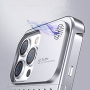 Aluminum Alloy Phone Case For 14 13 Pro Max Plus Hollow Heat Dissipation