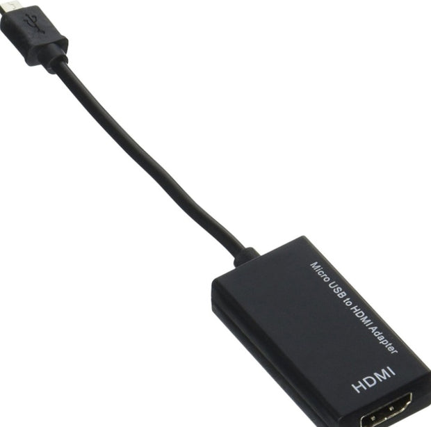 Display Port Micro USB To HDMI Adapter 12cm Cable Converter