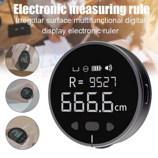 Distance Measuring Instrument Electronic Measuring Ruler Tape Measure High Definition