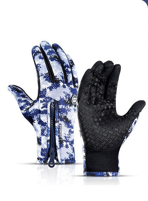 Winter Gloves Touch Screen Riding Motorcycle Sliding Waterproof Gloves