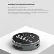 Distance Measuring Instrument Electronic Measuring Ruler Tape Measure High Definition