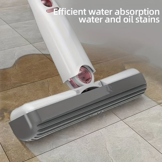 New Portable Self-NSqueeze Mini Mop, Lazy Hand Wash-Free