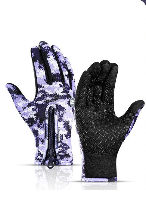 Winter Gloves Touch Screen Riding Motorcycle Sliding Waterproof Gloves