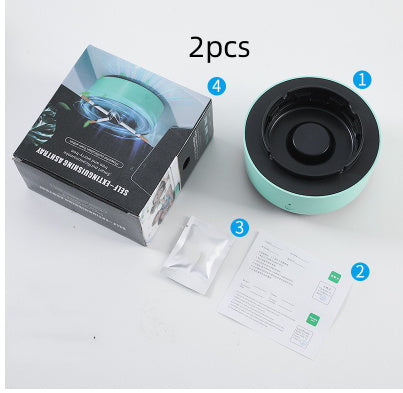 Smoke Removal Air Purification Car Ashtray Anion Purification
