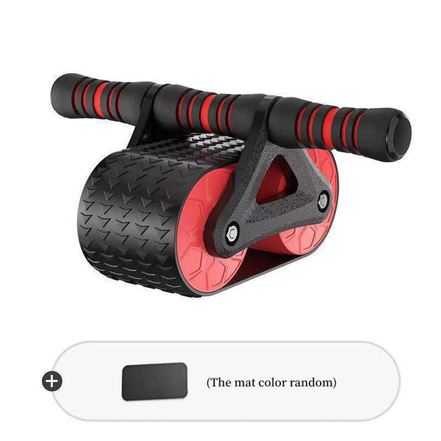 Double Wheel Abdominal Exerciser Women Men Automatic Ab Wheel Roller