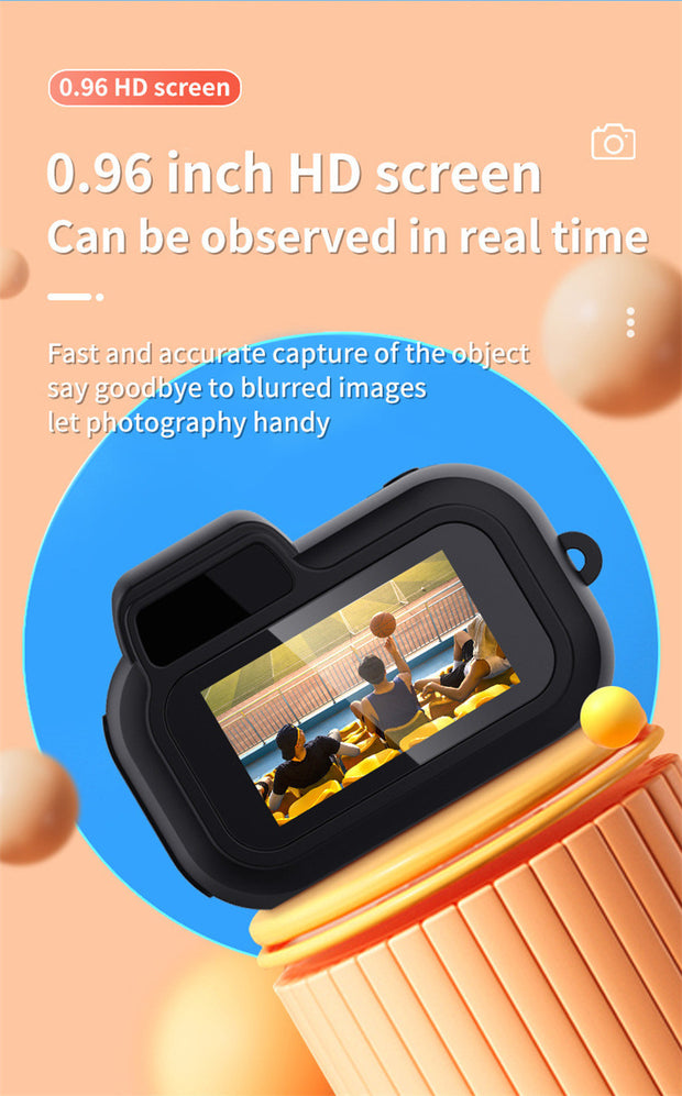 Retro Mini Camera With Screen Indoor Home Outdoor