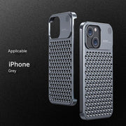 Aluminum Alloy Phone Case For 14 13 Pro Max Plus Hollow Heat Dissipation