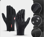 Winter Gloves Touch Screen Riding Motorcycle Sliding Waterproof Gloves